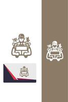 Express Stream Delivery Gul logo vector