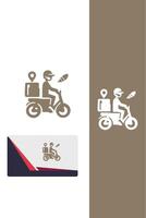 Rapid Run Delivery Gul logo vector