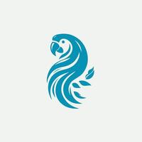 Chirp And Cheer Parrot Logo Design vector
