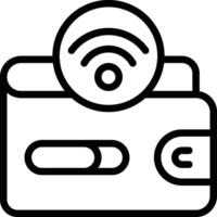 E Wallet Icon. Online payment Icon vector
