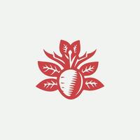 Butternut Squash vegetable logo vector