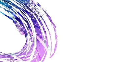 Dynamic Abstract Sports Background With Colorful Gradient Strokes, Halftone Patterns, and Rough Grunge Texture vector