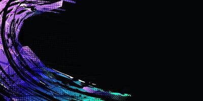 Energetic Sport Background With Vibrant Gradient Brush Strokes and Halftone Effect in a Grunge Style for Posters and Covers Design vector