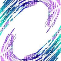 Vibrant Sport Background with Colorful Gradient Brush Strokes and Halftone Effect in Grunge Style. For Cover or Poster Design vector