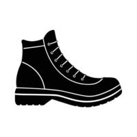 Sleek line art design featuring boot style for smart buyers vector