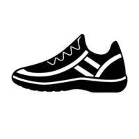 Abstract athletic shoe design featuring modern crisp line art background vector