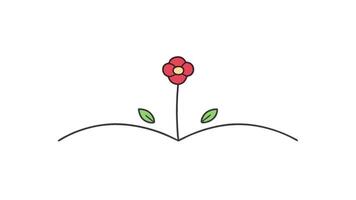 Beautiful Flower Ornament for Unique Design Ideas and Creative Artwork vector