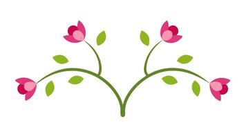 Elegant Floral Ornament for Decorative Design Elements vector