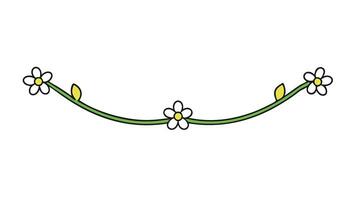 Elegant Floral Flower Design Elements vector
