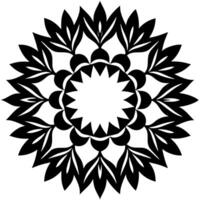 Creative Floral Flower Ornament for Unique and Stylish Design vector