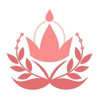 Floral Flower Ornament Design for Elegant Home Decor and Modern Projects vector
