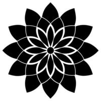 Floral Flower Ornament Design for Home Decor and Modern Projects vector