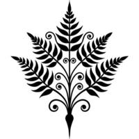 Elegant Floral Flower Ornament for Unique Design Project Creative Artwork vector