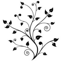 Elegant Floral Flower Ornament Design for Creative Decorations and Artistic Project vector