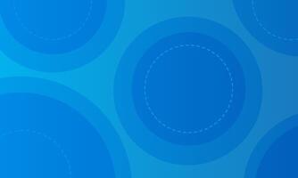 Abstract round blue background vector