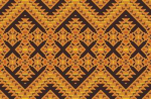 Geometric Pattern Traditional Pattern Designfolk Embroidery, Aztec Geometric Ornament Print. Design for Carpet, Wallpaper, Clothing, Wrapping, Fabric vector