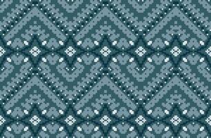 Endless Modern Abstract Geometric Patternfolk Embroidery, Aztec Geometric Ornament Print. Design for Carpet, Wallpaper, Clothing, Wrapping, Fabric vector