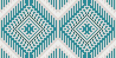 Carpet Geometric Ethnic Patternfolk Embroidery, Aztec Geometric Ornament Print. Design for Carpet, Wallpaper, Clothing, Wrapping, Fabric vector