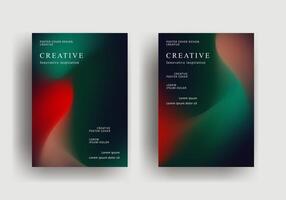modern fluid gradient for background template design vector