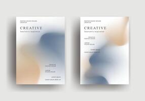 gradient background template vector
