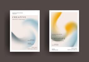 poster, brochure background template. creative gradient design vector