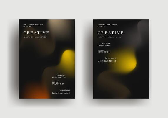 retro style posters with colorful modern wallpaper design for social media, brochure, banner, flyer.