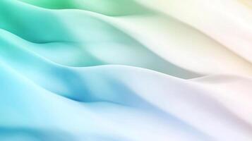 Abstract colorful fabric folds, smooth textures. Possible use Background design element photo