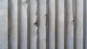 Stone wall with vertical grooves. Possible use Architecture background photo