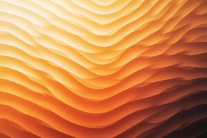 Abstract desert waves, warm colors, textured surface, visual art, background image photo