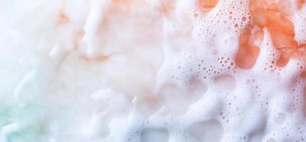 Abstract pastel foam texture background. photo