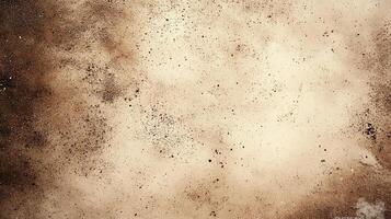 Abstract Dust and Grunge Texture Background with Brown Splatter Effect photo