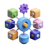 serene vintage System Integration A Modular Approach to Network Connectivity detailed png