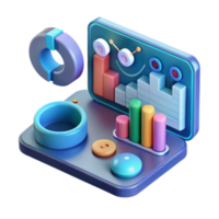 stunning modern Data Visualization Charts, Graphs Insights original png
