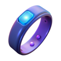 serene traditional Smart Ring with Interactive Button Wearable Tech exclusive png