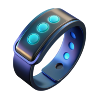 stunning modern Futuristic Wearable Tech Interactive Smart Bracelet with Illuminated Buttons authentic png
