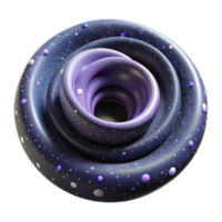 wonderful minimalist Cosmic Swirl 3D Render of Abstract Nebula high resolution png