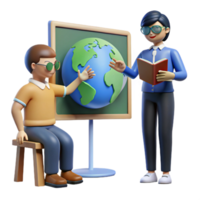 vibrant traditional Interactive Globe Learning Geography, World Map, Education, 3D Model, Teaching Tool, Visual Aid, Classroom Resource, Accessibility, Global Studies professional png