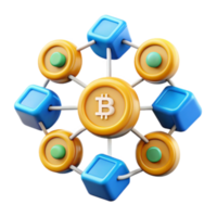 impressionante rústico criptomoeda rede descentralizado sistema arquitetura Alto qualidade png