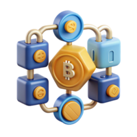 serene abstract Cryptocurrency Network Secure Decentralized Digital Currency Exchange exclusive png