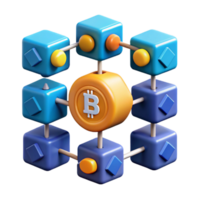 dramatic abstract Cryptocurrency Network Decentralized System Visual high quality png