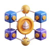 wonderful creative Decentralized Network Blockchain Technology Node Connectivity original png