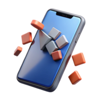 impressive artistic Mobile App Development 3D Puzzle Interface Design exclusive png
