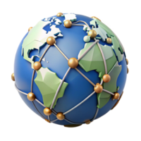 magnificent contemporary Global Network Connectivity A Visual Representation authentic png