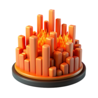 impressive abstract Abstract Burning Data Visualization exclusive png