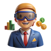 stunning modern Financial Growth Visualizing Investment Success original png