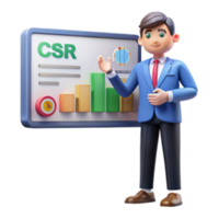 dramatic abstract CSR Reporting A Visual Guide to Progress Tracking professional png
