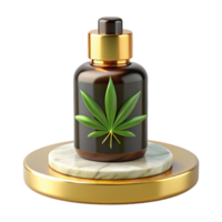 dramatic abstract CBD Oil Hemp Extract, Natural Wellness high resolution png