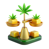 wonderful minimalist Cannabis Yield Optimization Balancing Plant Growth and Resource Allocation high resolution png