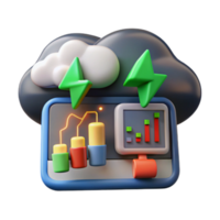 impressive creative Cloud Energy Monitoring Real-time Data Power Analytics original png