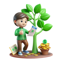 wonderful modern Grow Your Money Investing Guide for Beginners 4K png